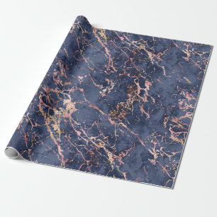 Papier Cadeau Effet décoratif marbre sur 