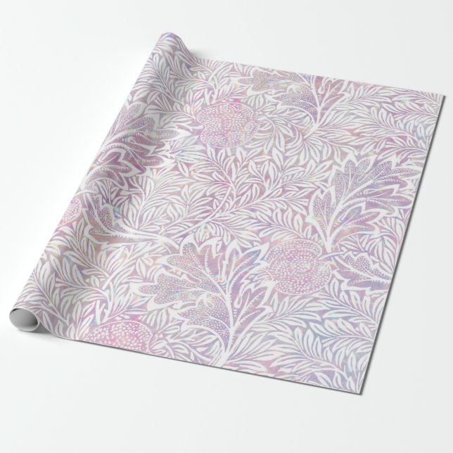 Papier Cadeau Effet Dentelle (Déroulé)