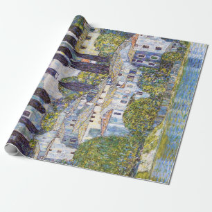 Papier Cadeau Église à Cassone, Gustav Klimt
