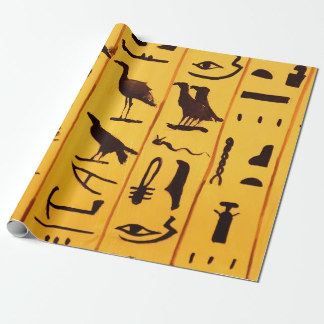 Papier Cadeau Égypte ancienne (Déroulé)
