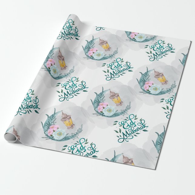 Papier cadeau Eid Moubarak (Déroulé)