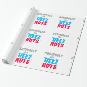 Papier Cadeau Élections 2016 - Écureuils Pour Deez Nuts
