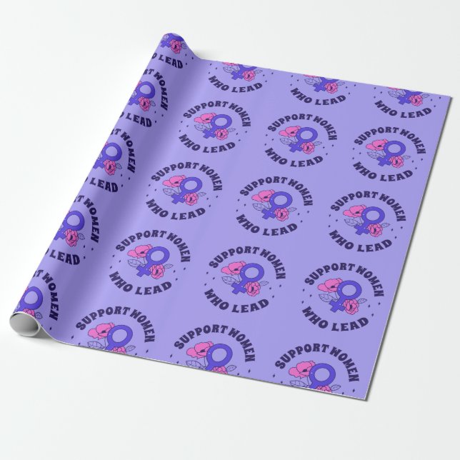 Papier Cadeau Élections Féministes - Soutien aux femmes qui diri (Déroulé)