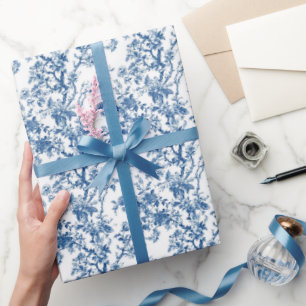 Papier Cadeau Élégance florale en toile