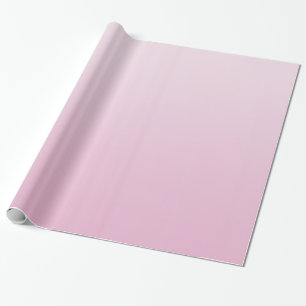 Papier Cadeau Élégant dégradé corail rose