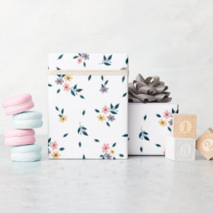 Papier Cadeau Élégant floral