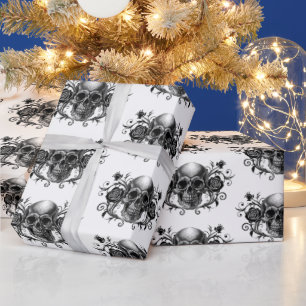 Papier Cadeau Élégant Goth Romantique