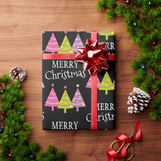 Papier Cadeau Élégant Joyeux Noël (Cadeau de vacances)