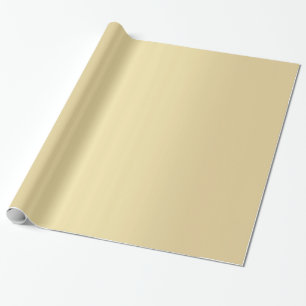 Papier Cadeau Elégant or couleur moderne or brillant cadeau