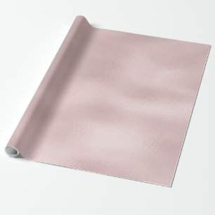 Papier Cadeau Elégant rose or Verre Texture design