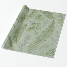 Elégant Sage Vert Aquarelle Floral