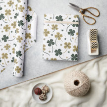 Elégant Shamrock & Gold St. Patrick's Day