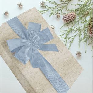 Papier Cadeau Élégant Vintage Damask Antique Écru