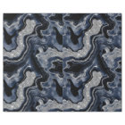 Elégante Marine Blue & Silver Parties scintillant 