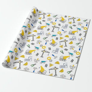 Papier Cadeau Éléments de construction