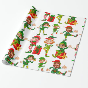 Papier Cadeau Elfe