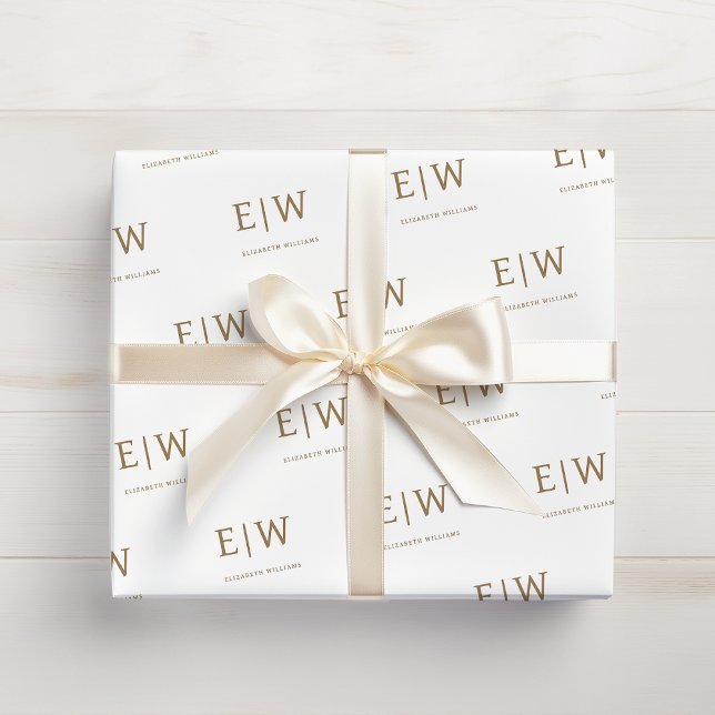 Papier Cadeau Emballage de la société White Gold (Créateur téléchargé)