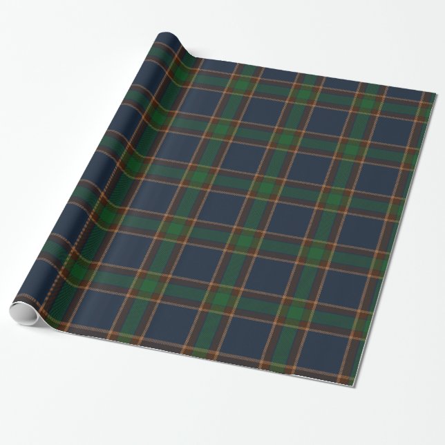 Papier Cadeau Emballage de tatan irlandais McGovern (Déroulé)