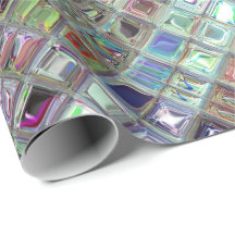 Emballage des gemmes Shimmer papier