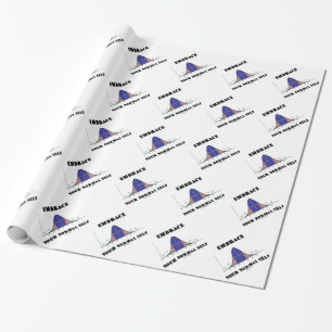 Papier Cadeau Embrassez votre individu normal (l'humour de