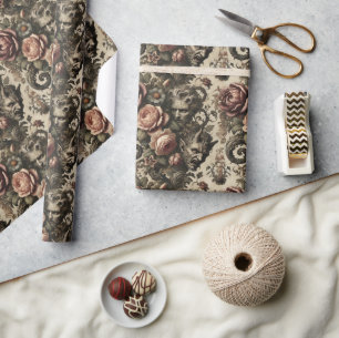 Papier Cadeau 🩸 Emplois pour garçons - Gothique victorien