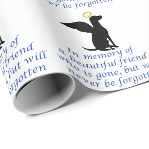 Papier Cadeau En mémoire de