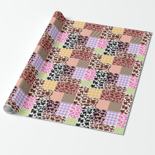 Papier Cadeau En vichy moderne Patchwork Quilt