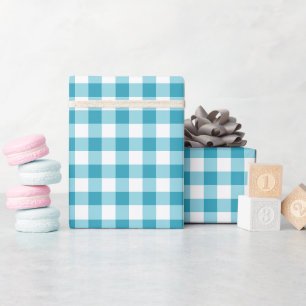 Papier Cadeau en vichy Motif