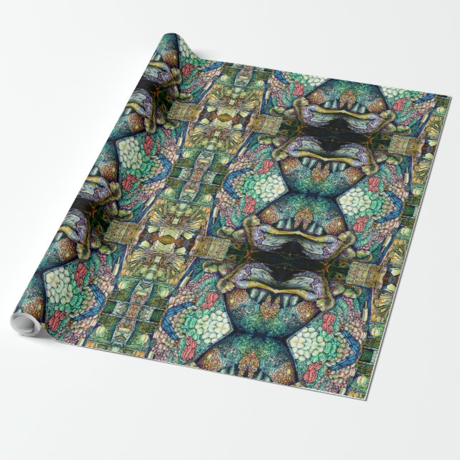 Papier Cadeau Encelade (Déroulé)