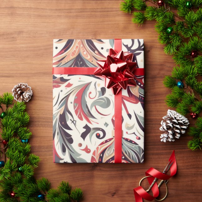 Papier Cadeau Enchanted Christmas Wrapping n6 (Cadeau de vacances)