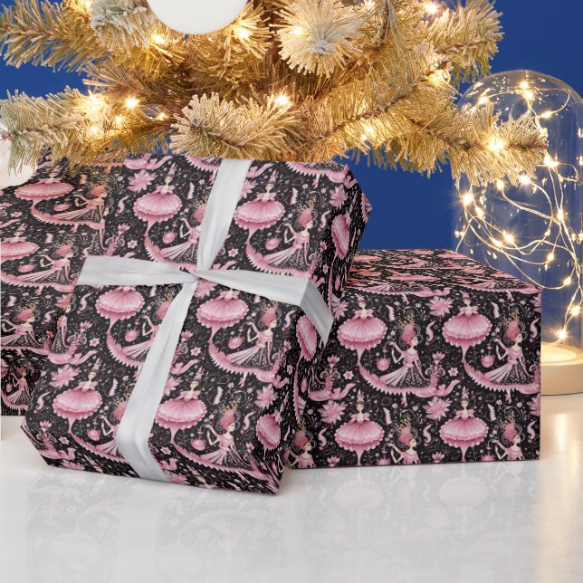 Papier Cadeau Enchanter Nutcracker Classic, Clara (Vacances)