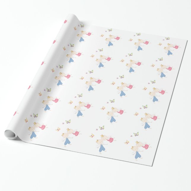 Papier Cadeau Enfants de papier d'emballage (Déroulé)