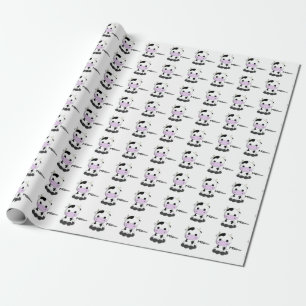 Papier Cadeau Enfants de vache douce