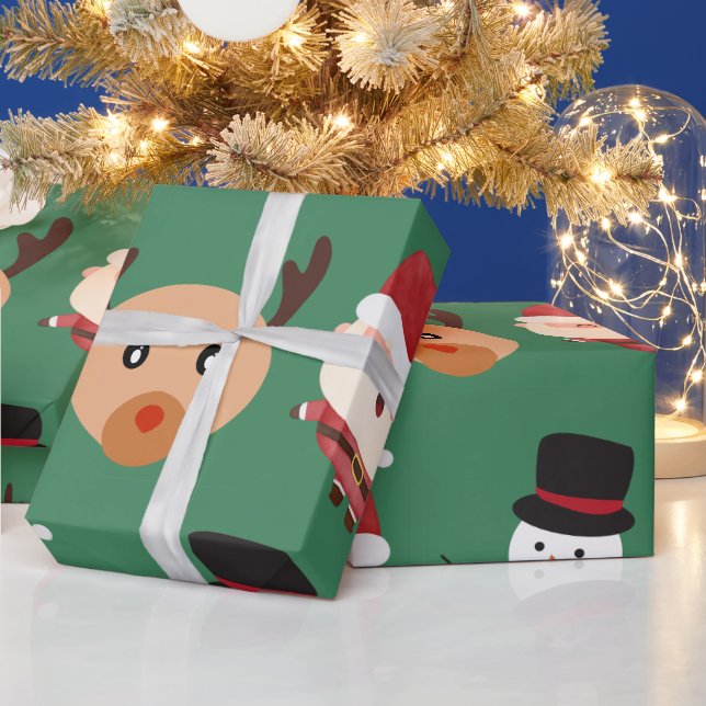 Papier Cadeau Enfants Noël (Vacances)