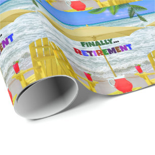 Papier Cadeau Enfin...Retraite