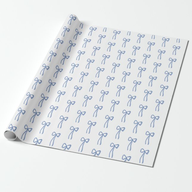 Papier Cadeau Enveloppe cadeau bleu petit cul (Déroulé)