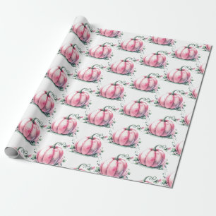 Papier Cadeau Enveloppe cadeau Citrouille rose mignonne