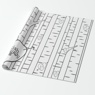 Papier Cadeau Enveloppe cadeau de deux livres toniques Lookish A