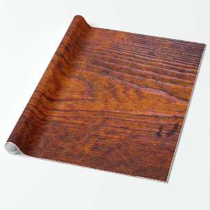 Papier Cadeau Enveloppe cadeau de grain de bois