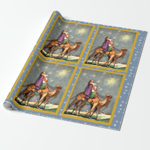 Papier Cadeau Enveloppe cadeau de Holiday Mary et Joseph