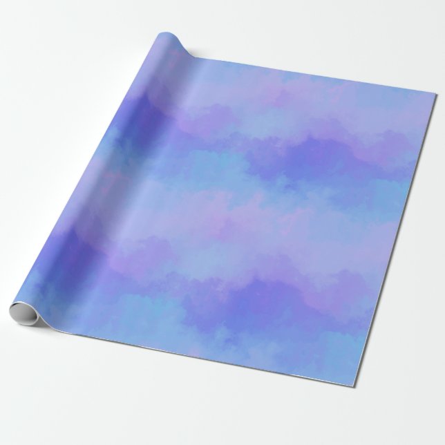 Papier Cadeau Enveloppe cadeau de lave-couleur (Déroulé)