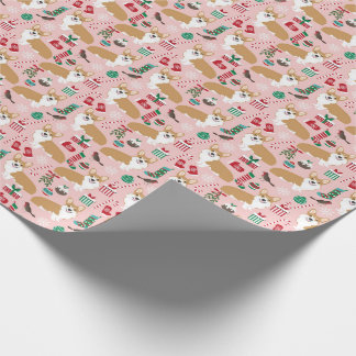 Papier Cadeau Enveloppe cadeau de Noël de Corgi