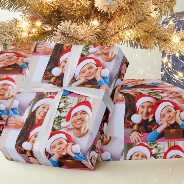 Papier Cadeau Enveloppe cadeau famille photo personnalisée (Créateur téléchargé)