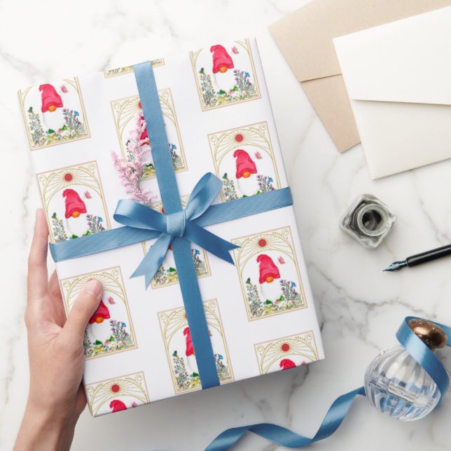 Papier Cadeau Enveloppe cadeau Garden Gnome (Cadeaux)