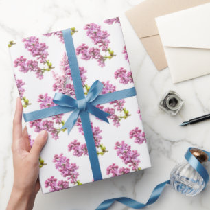Papier Cadeau Enveloppe cadeau - Lilac Blossoms (v.2)