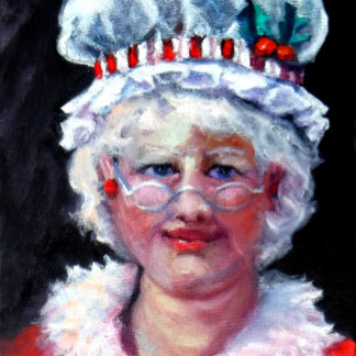 Papier Cadeau Enveloppe cadeau Mme Claus