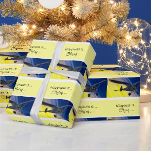 Papier Cadeau Enveloppe cadeau - Modèle avion