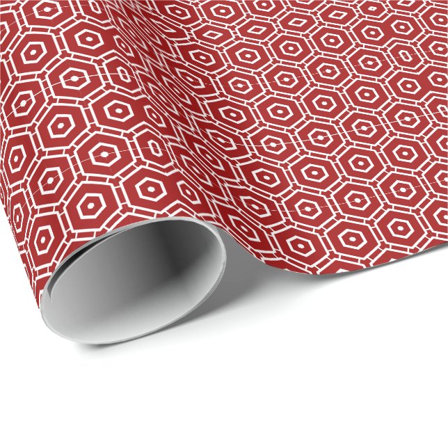 Papier Cadeau Enveloppe cadeau - Motif Hexagon (Coin rond)