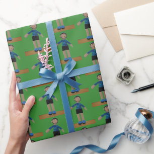 Papier Cadeau Enveloppe cadeau - Poupée avec casque