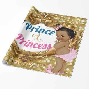 Papier Cadeau Enveloppe cadeau Prince ou Princesse d'Afrique Par